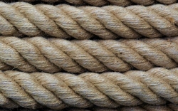 Jutové lano přírodní průměr 40mm