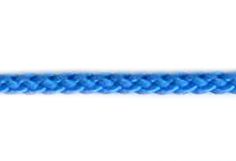 Pletená šňůra bez duše 2mm, šňůra PPV, Barva modrá