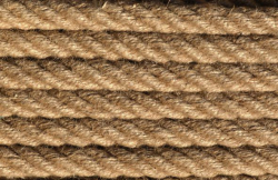 Jutové lano přírodní stáčené pr. 18mm