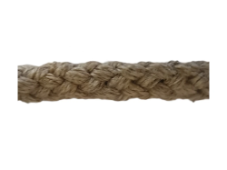 Lněná šňůra pletená 4mm