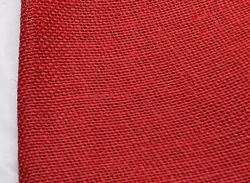 Jutová tkanina červená šíře 93cm