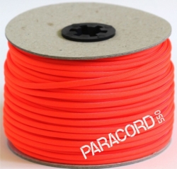 PARACORD 550 - padáková šňůra svítivá oranžová