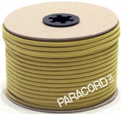 PARACORD 550 - padáková šňůra citronová