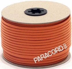 PARACORD 550 - padáková šňůra svítivá oranž - kopie - kopie - kopie