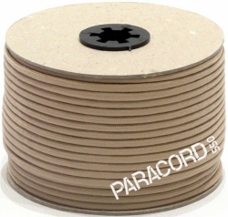 PARACORD 550 - padáková šňůra písková