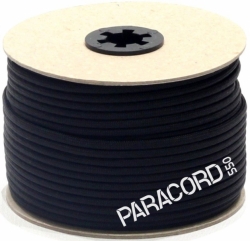 PARACORD 550 - padáková šňůra černá