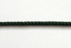 Šňůra PES pletená 1,5mm zelená 