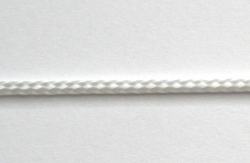 Šnúra PAD pletená 1,5mm bílá 