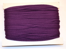 Bavlněná šnúra fialová 4mm 