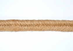 Jutový pásek pletený