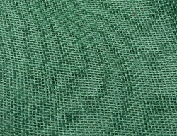 Jutová tkanina tmavě zelená