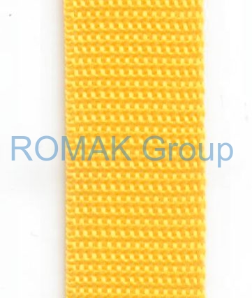 Popruh polypropylénový (PP)  šíře 20mm, Barva popruhu Žlutá