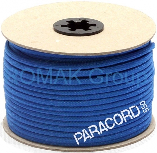 PARACORD 550 - padáková šňůra karibská modrá