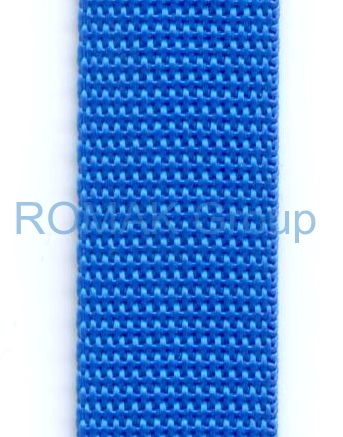 Popruh polypropylénový (PP)  šíře 20mm - kopie, Barva popruhu Modrá