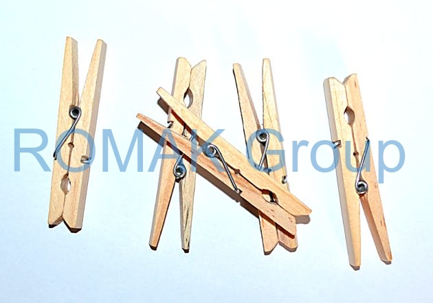 Kolíčky dřevěné 72mm klasické